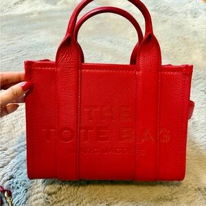Marc Jacobs Red Mini Tote Bag BNWOT